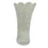 The transparent crystal vase is a decorative item for the living room table with high light transmittance and a simple Nordic style Item Picture